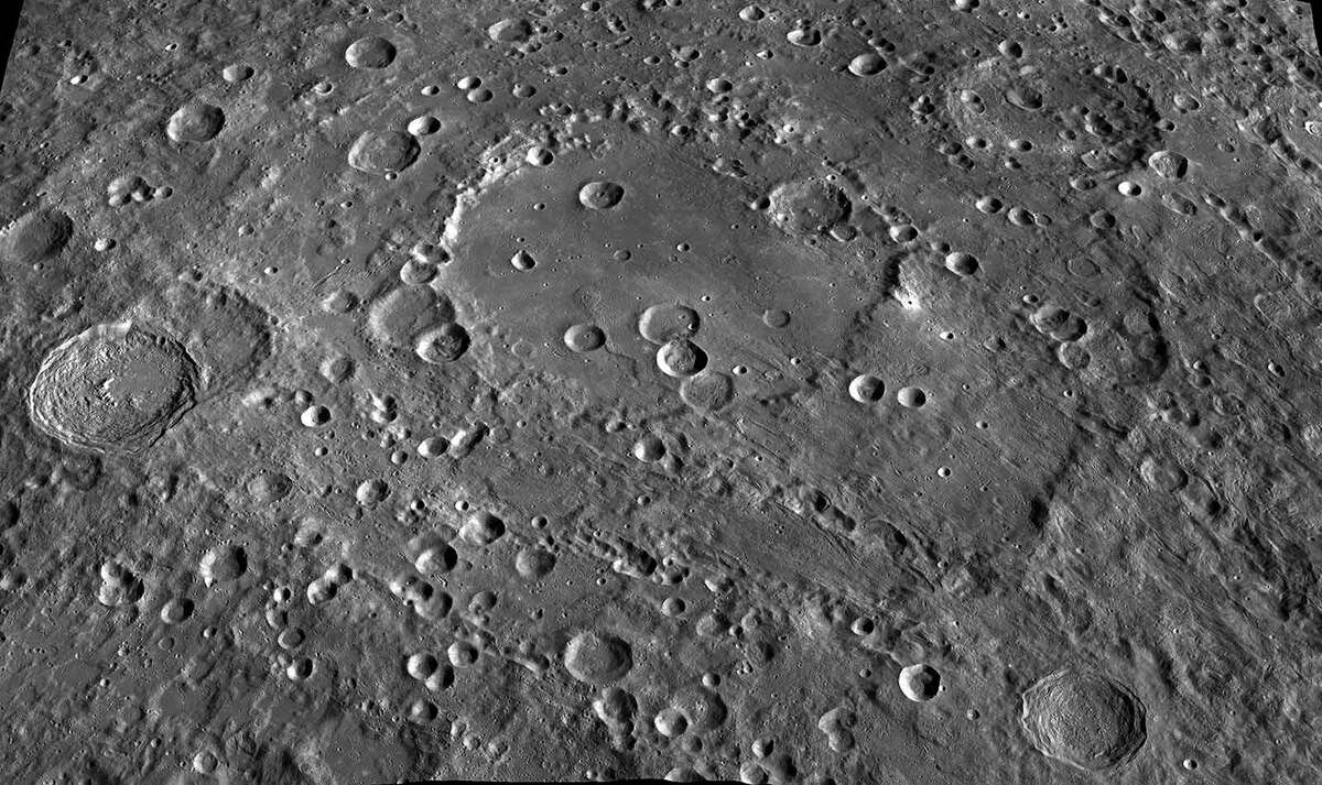 Hertzsprung crater on the Moon